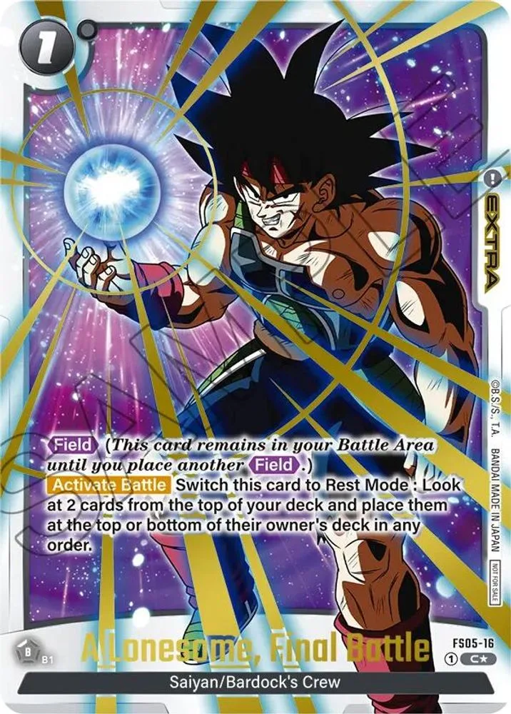 A Lonesome, Final Battle (Championship Pack 02 · Gold)