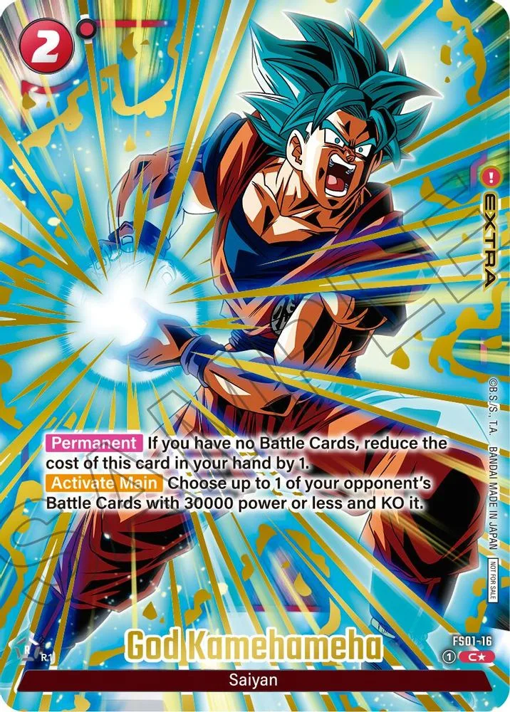 God Kamehameha (Alternate Art · Limited Pack 01)