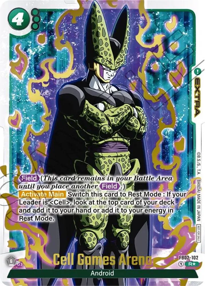 Cell Games Arena (Championship Pack 02 · Gold)