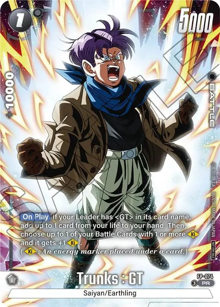 Trunks : GT (Tournament Pack 10)