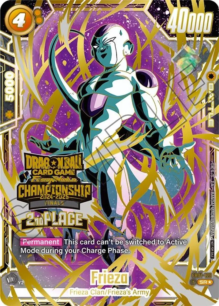 Frieza (Championship 2024-2025 Finals 2nd Place)