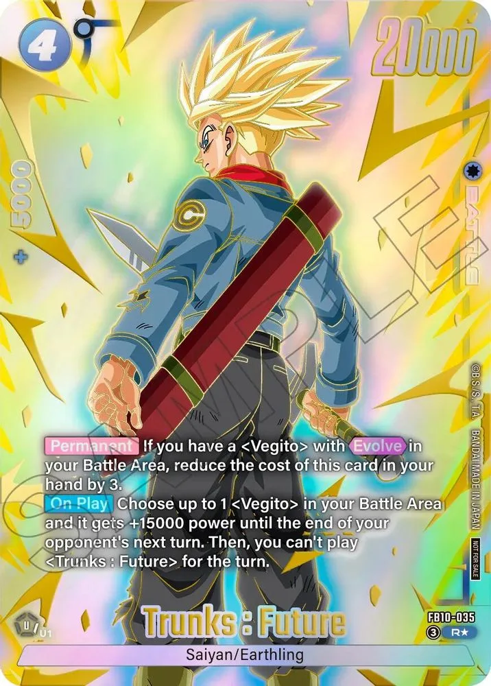 Trunks : Future (Limited Pack 26-27 WAVE2)