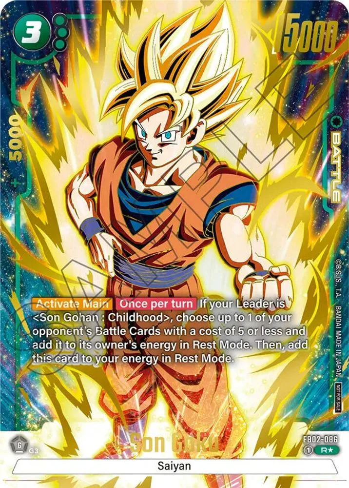 Son Goku (Championship Pack 01 · Gold)