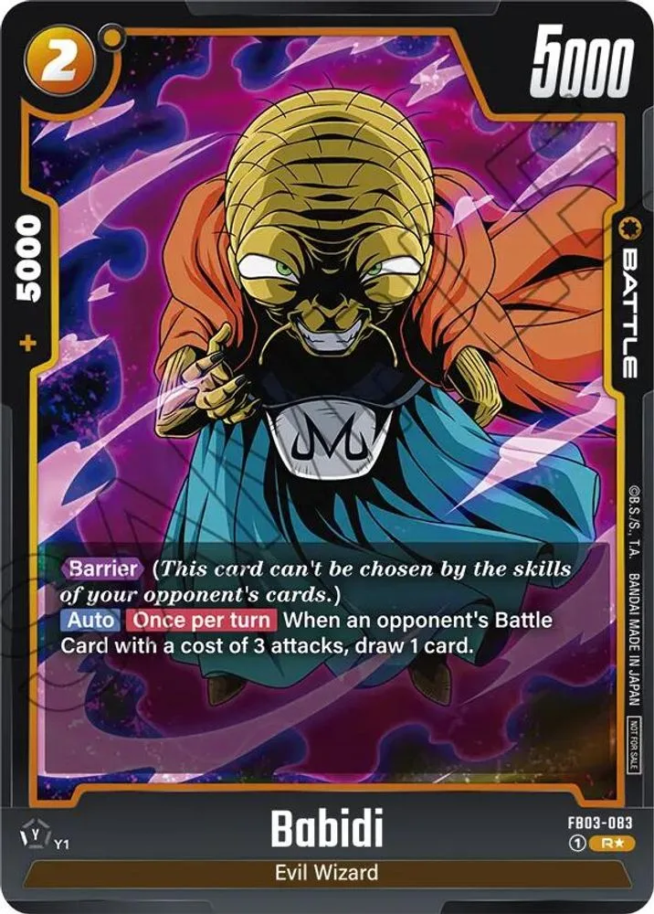 Babidi (Championship Pack 02)
