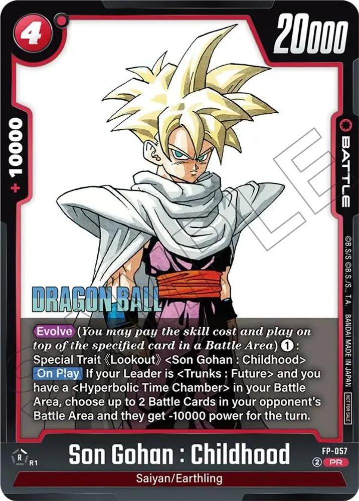 Son Gohan : Childhood