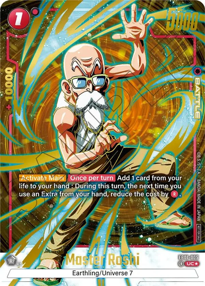 Master Roshi (Championship Pack 01 · Gold)