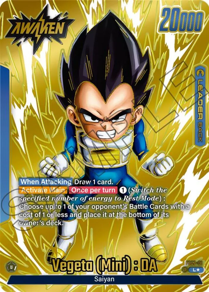 Vegeta (Mini) : DA (Gold)
