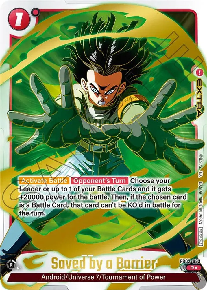 Saved by a Barrier (Championship Pack 01 · Gold)