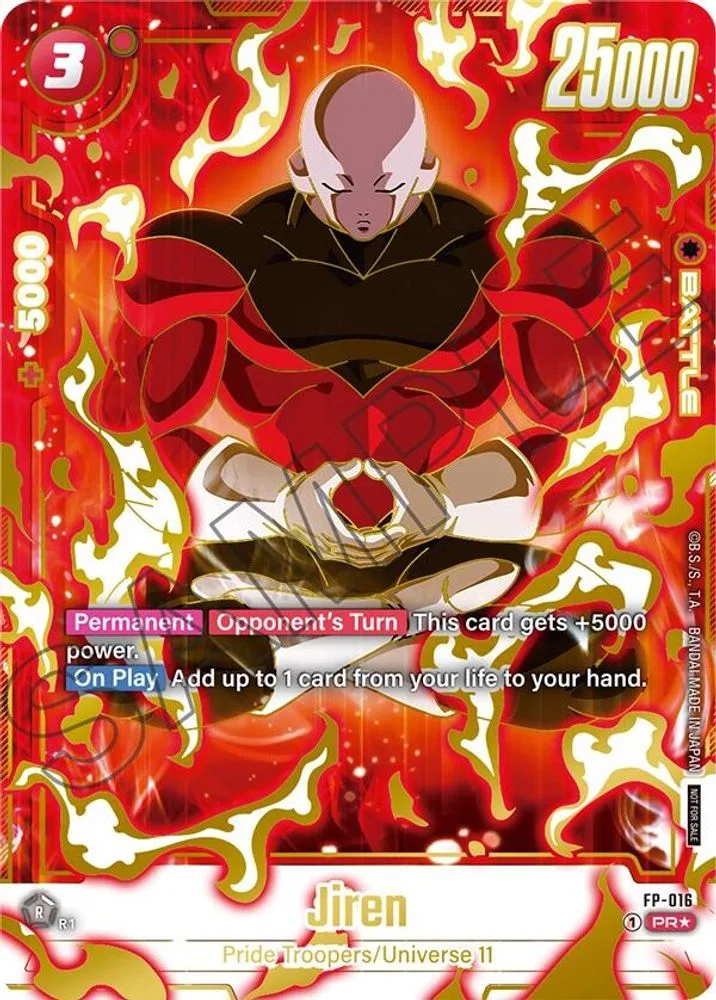 Jiren (Selection Pack 01 Finalist)