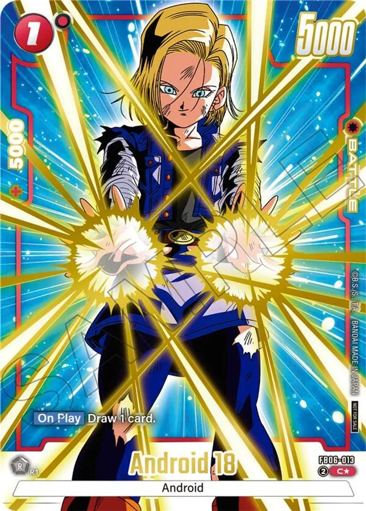 Android 18 (Limited Pack 02 · Alternate Art)