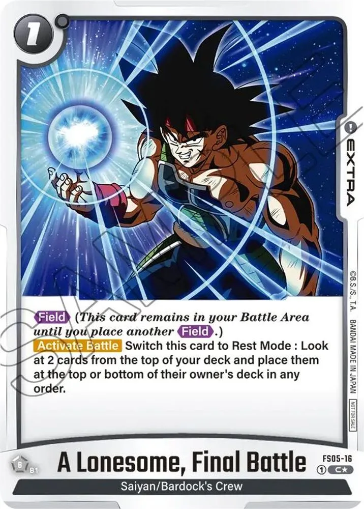 A Lonesome, Final Battle (Championship Pack 02)