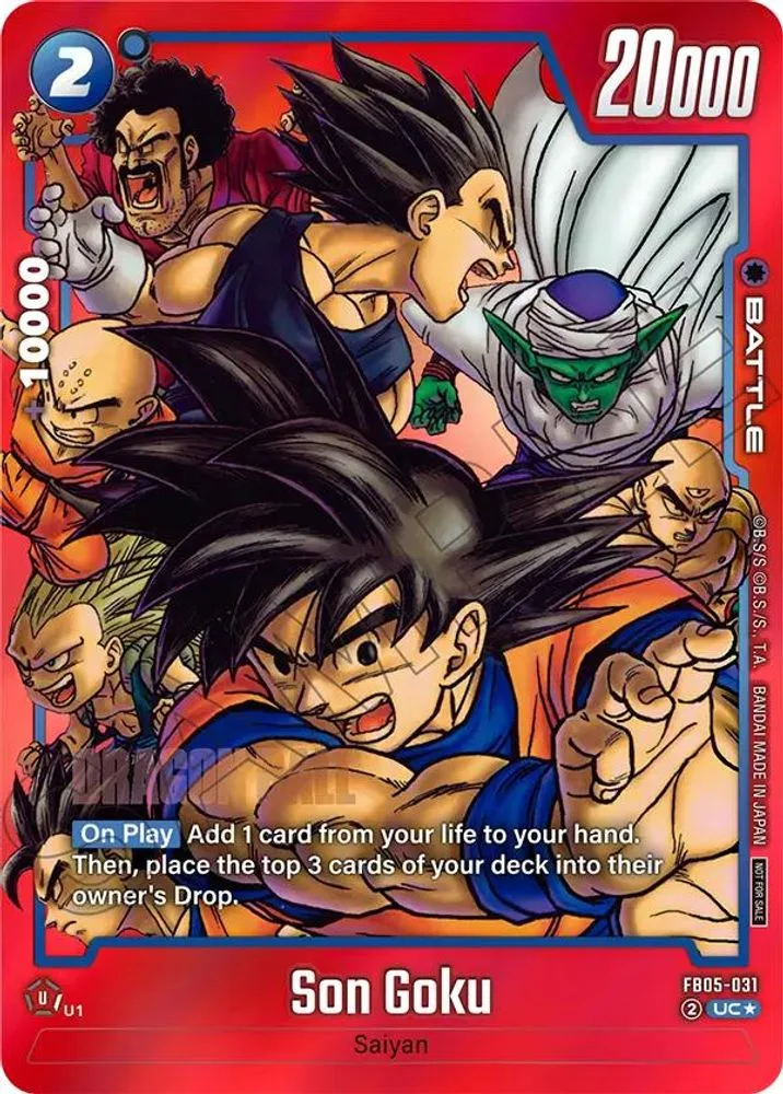 Son Goku (Limited Pack MANGA Version 01)