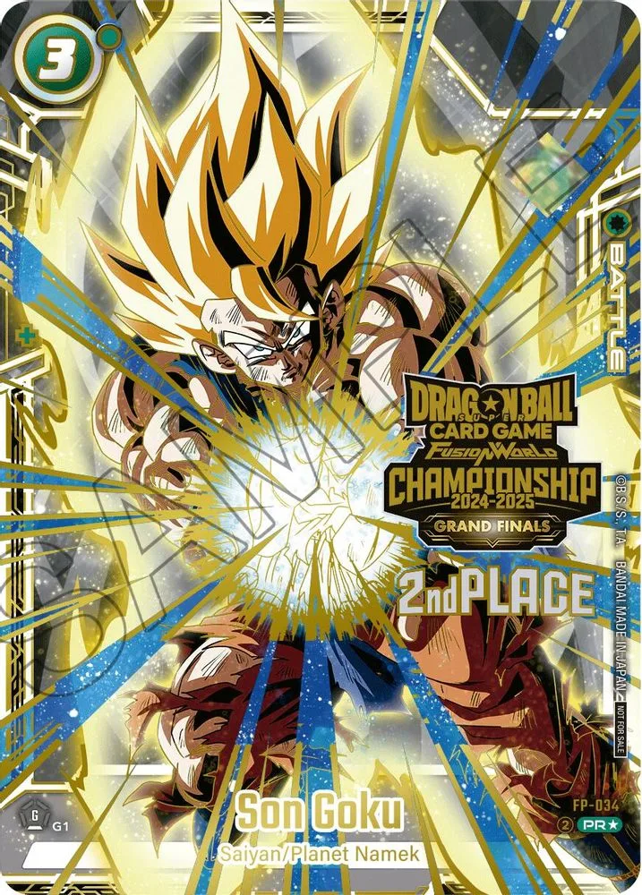 Son Goku (2nd Place)