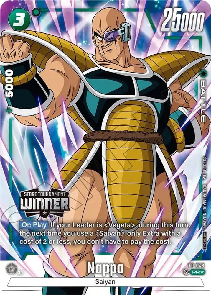 Nappa (Tournament Pack -Winner- 07)