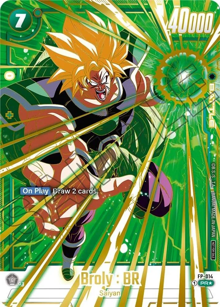 Broly : BR (Selection Pack 01 Finalist)