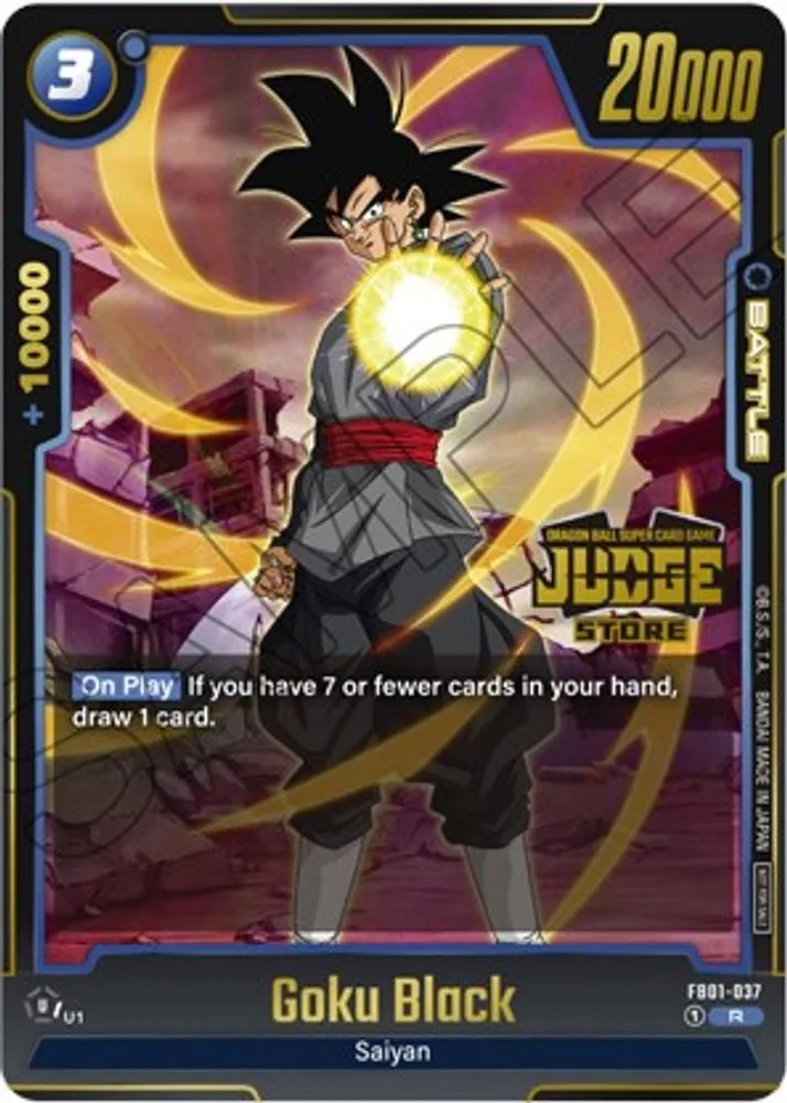 Goku Black (Judge Pack (Store Judge) 01)