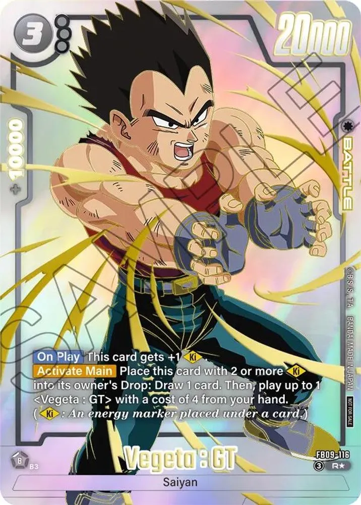 Vegeta : GT (Limited Pack 26-27 WAVE1)