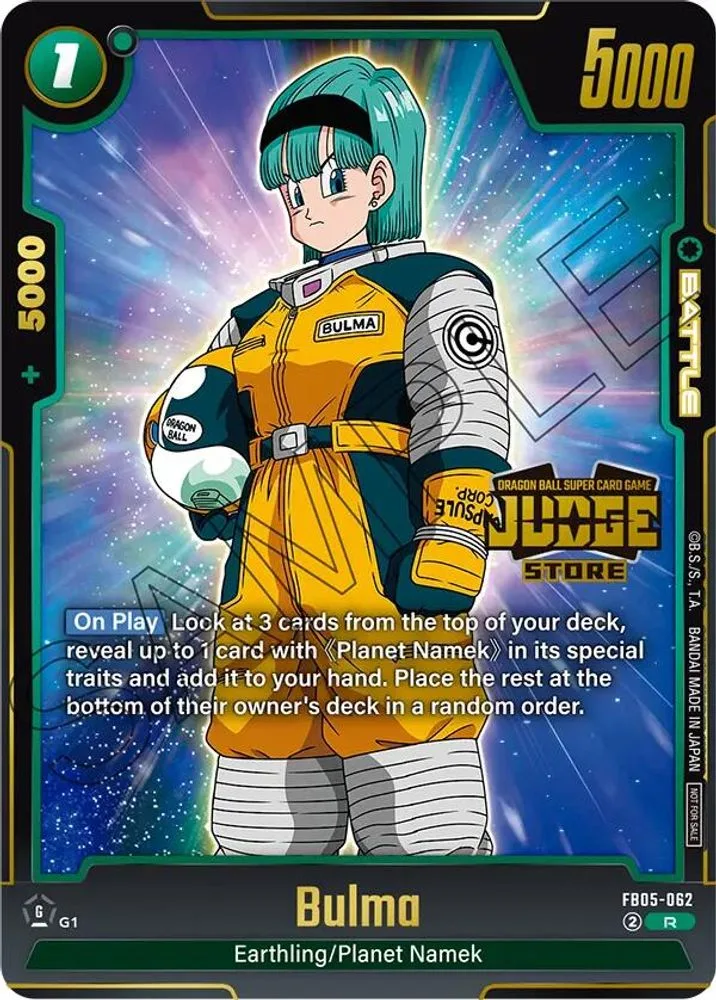 Bulma (Judge Pack (Store Judge) 04)