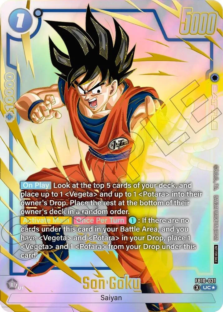 Son Goku (Limited Pack 26-27 WAVE2)