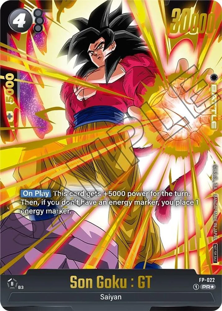 Son Goku : GT (Selection Pack 01)