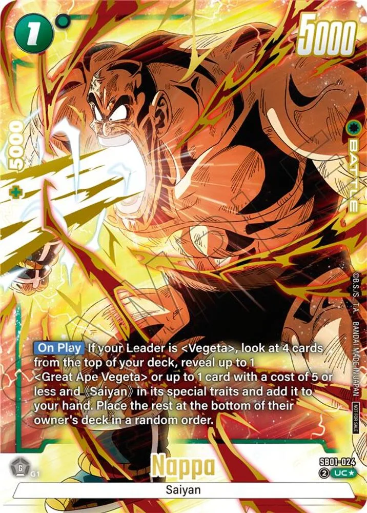 Nappa (Limited Pack 02 · Alternate Art)
