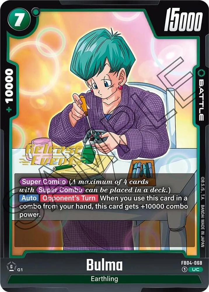 Bulma (Release Event)