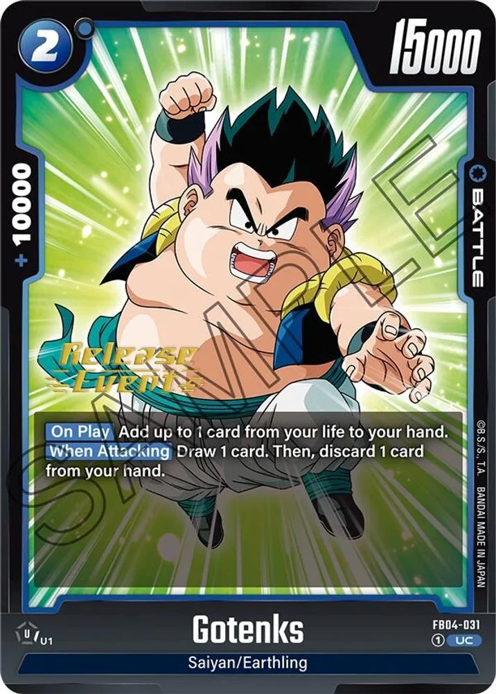 Gotenks (Release Event)