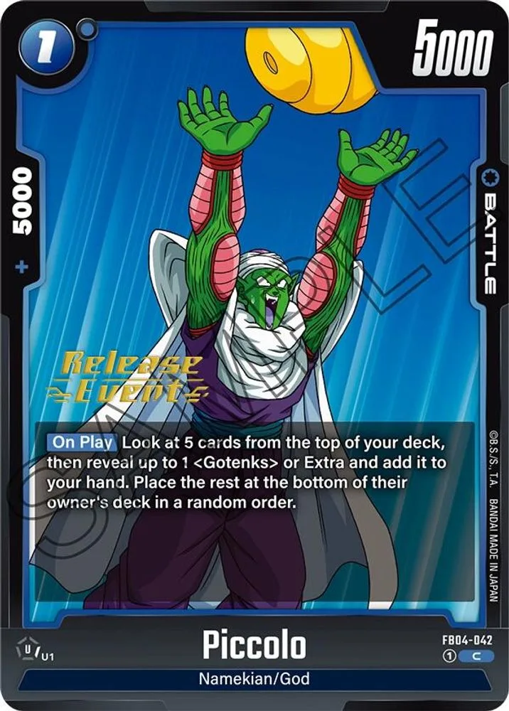 Piccolo (Release Event)
