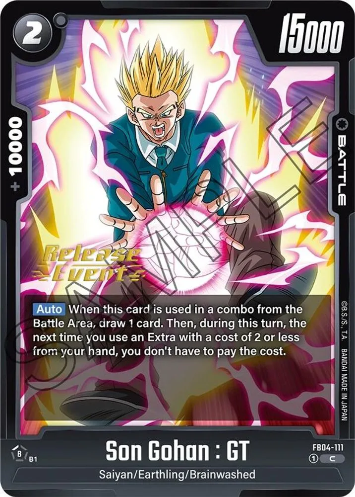 Son Gohan : GT (Release Event)