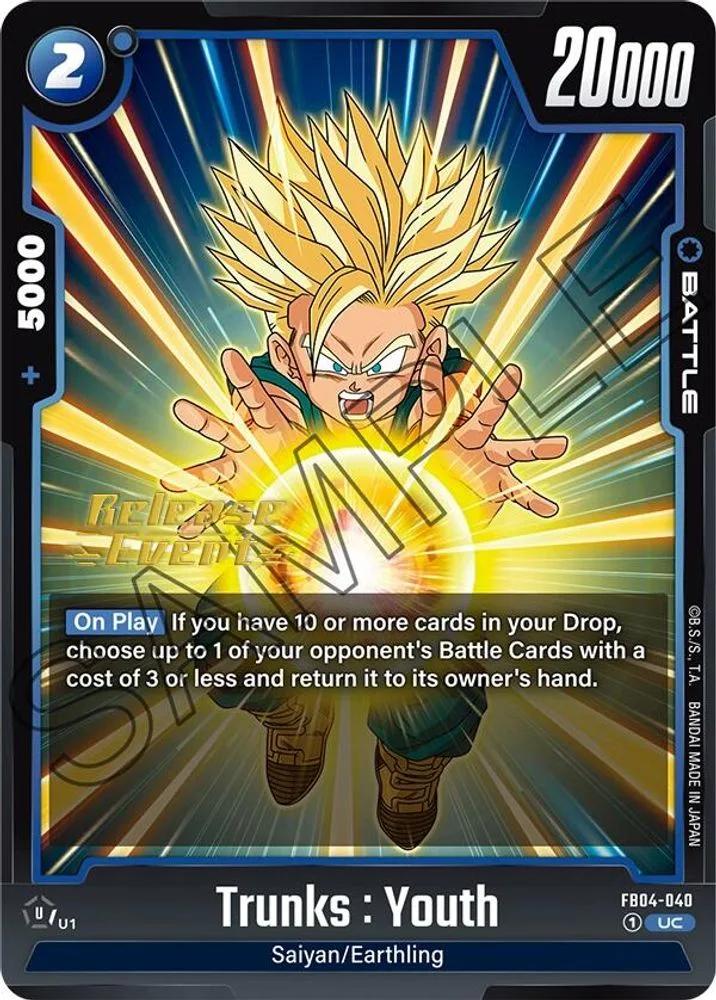 Trunks : Youth (Release Event)