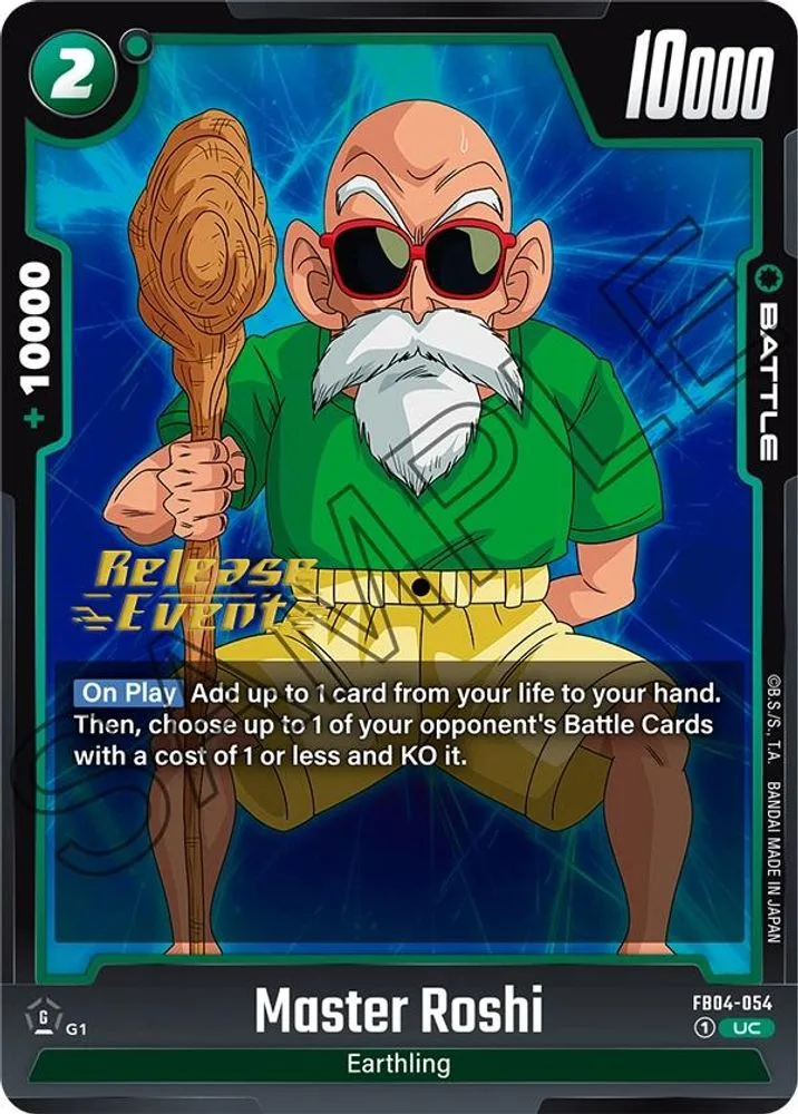 Master Roshi (Release Event)
