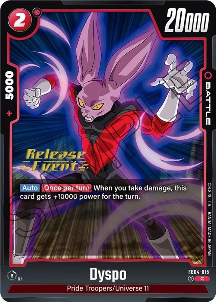 Dyspo (Release Event)