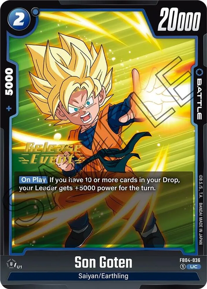 Son Goten (Release Event)