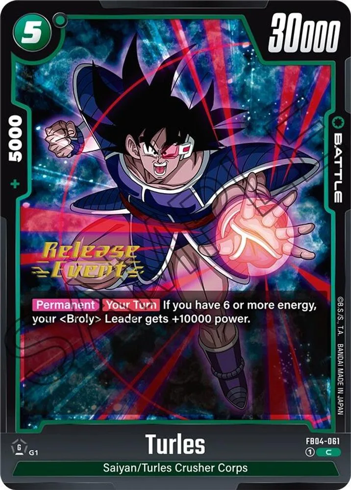 Turles (Release Event)