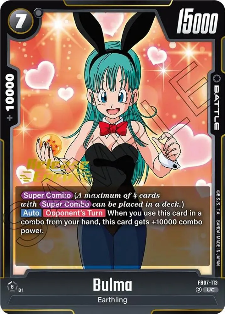 Bulma (Release Event)