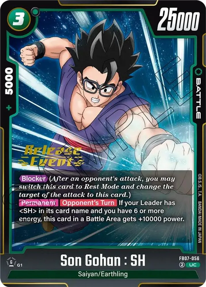 Son Gohan : SH (Release Event)