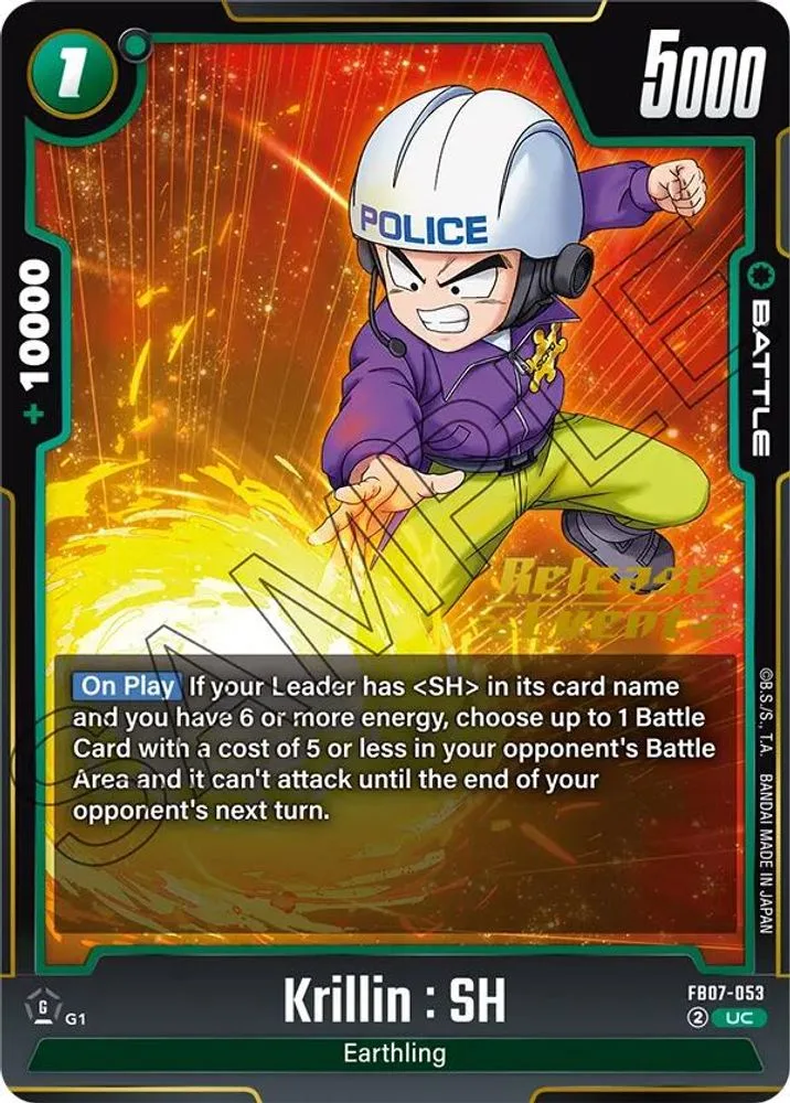 Krillin : SH (Release Event)
