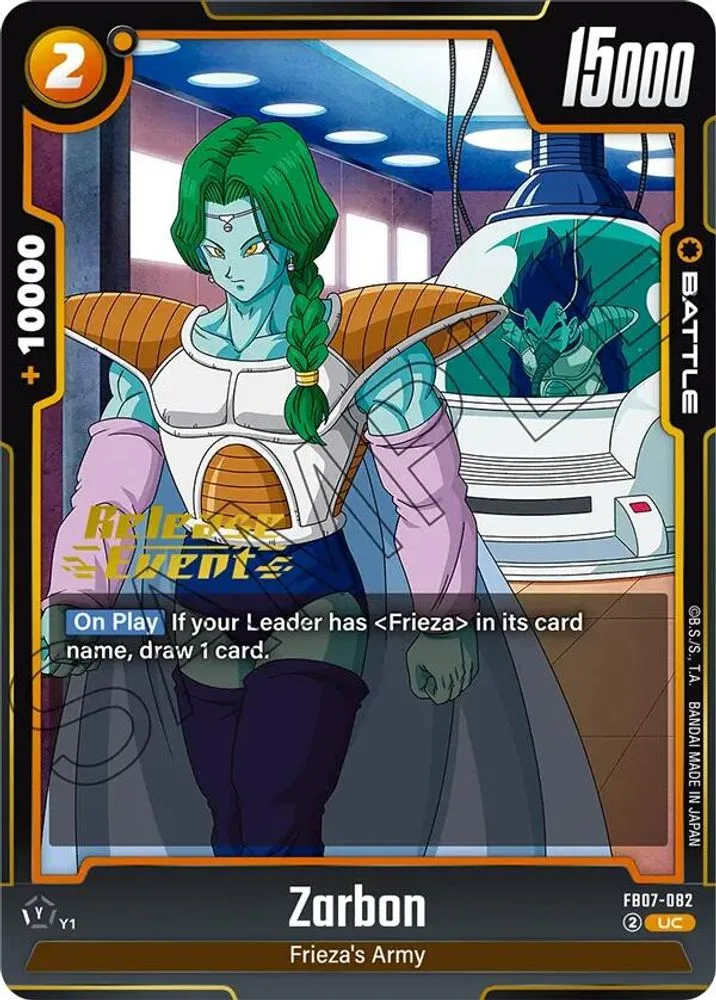 Zarbon (Release Event)