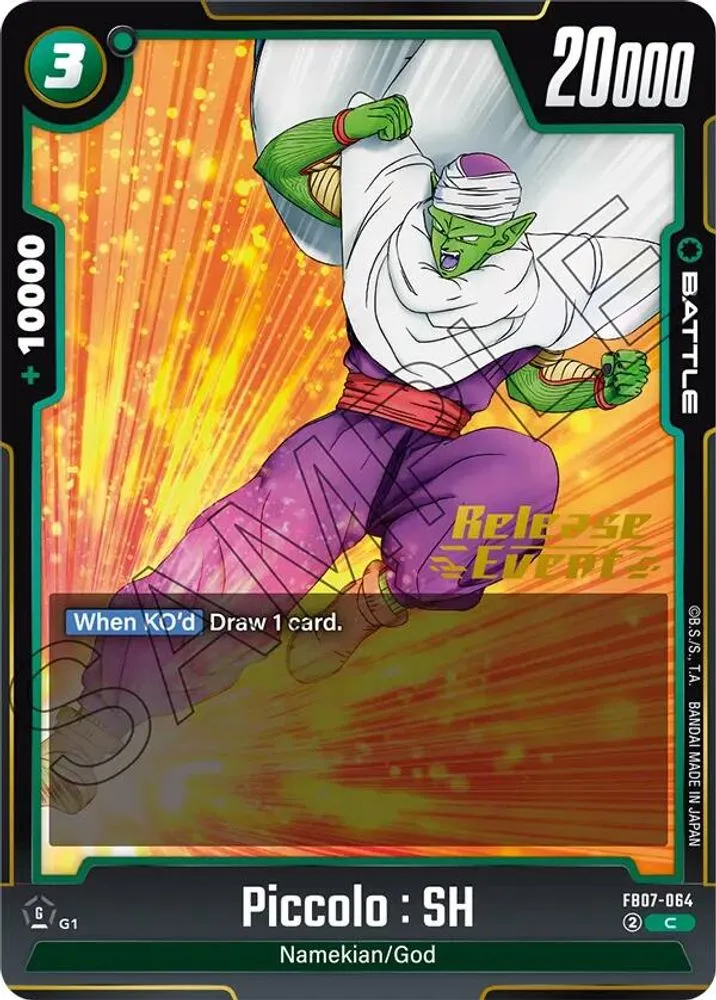 Piccolo : SH (Release Event)