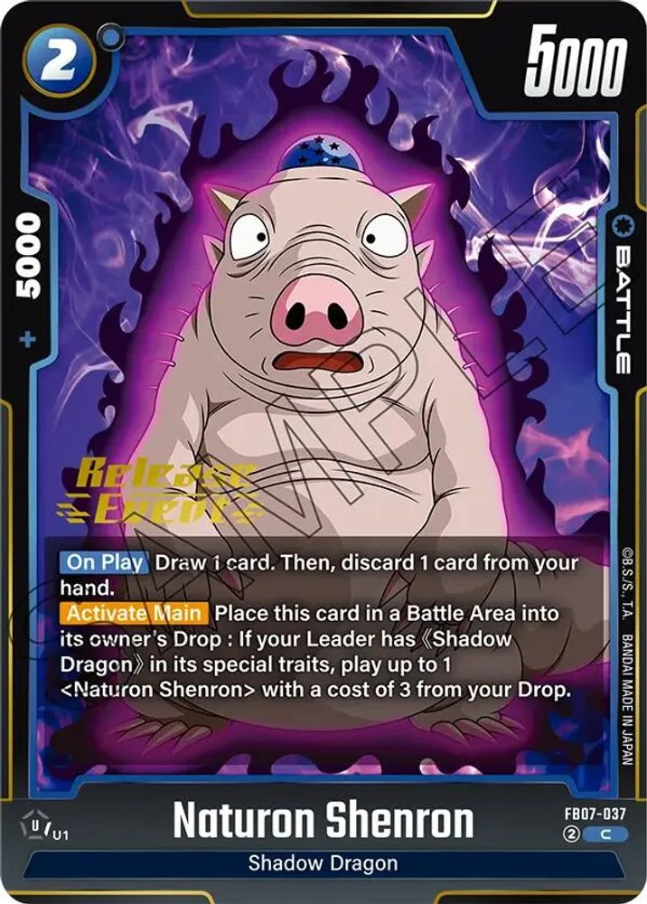 Naturon Shenron (Release Event)