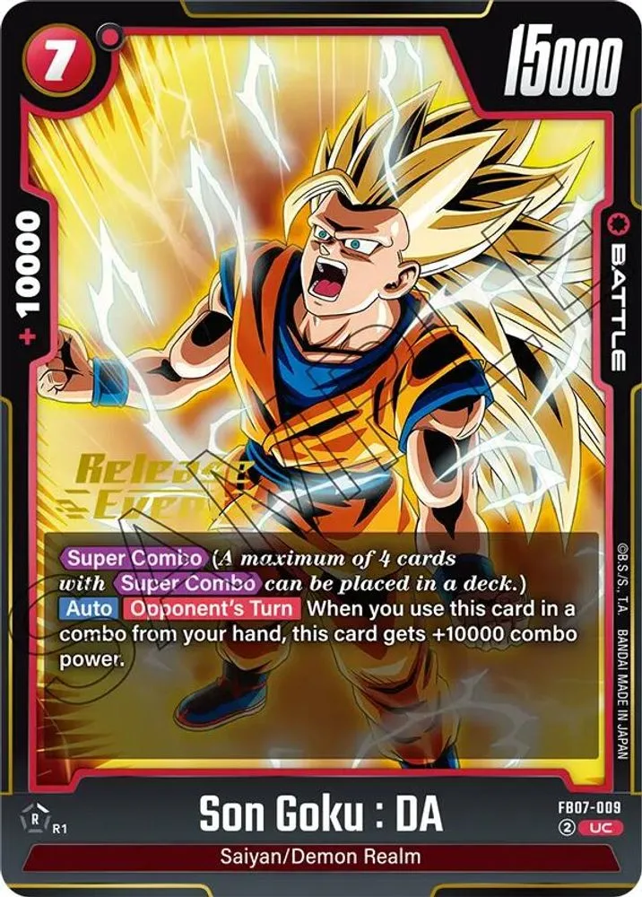 Son Goku : DA (Release Event)