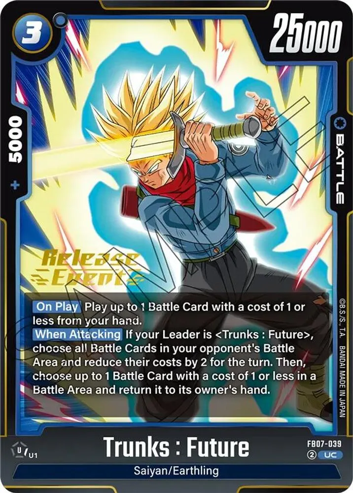 Trunks : Future (Release Event)