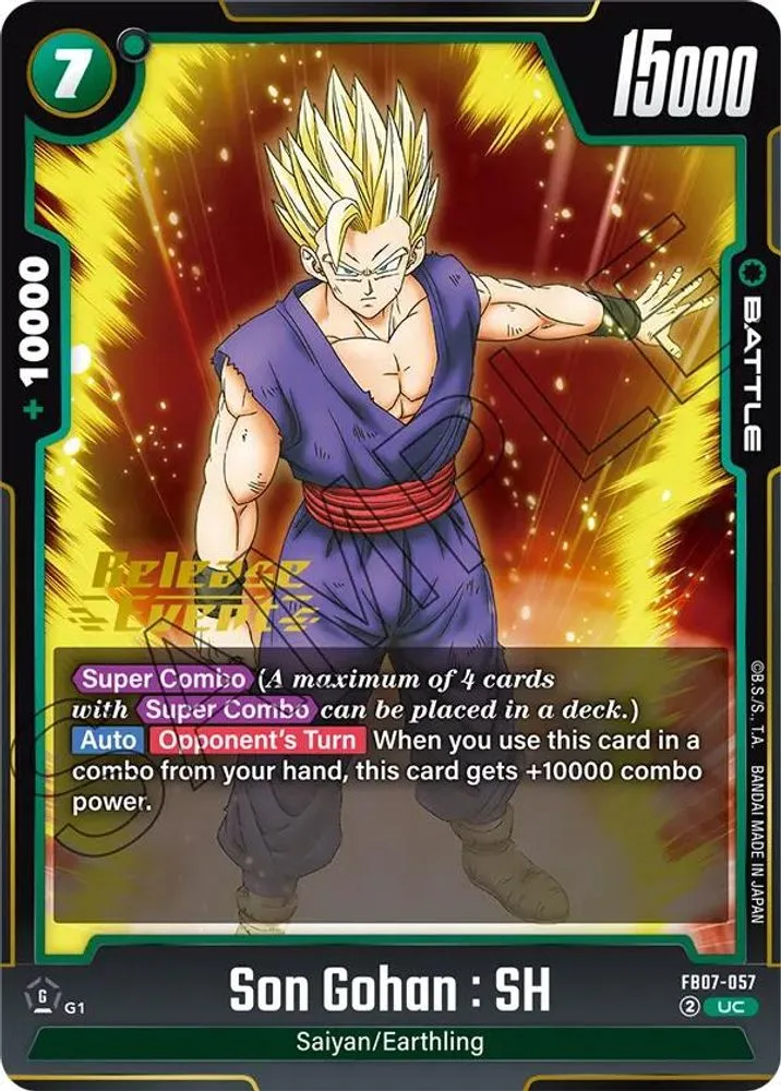 Son Gohan : SH (Release Event)