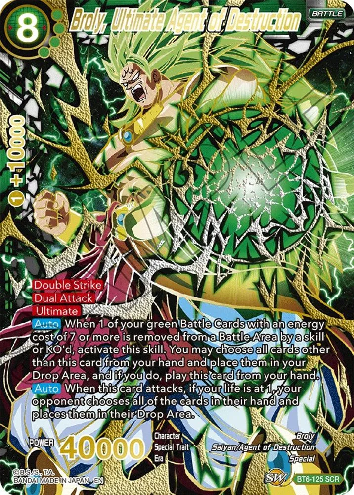 Broly, Ultimate Agent of Destruction (SCR)