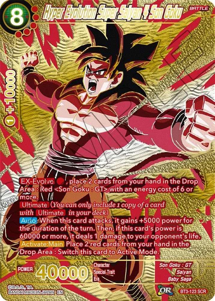 Hyper Evolution Super Saiyan 4 Son Goku (Premium Edition)