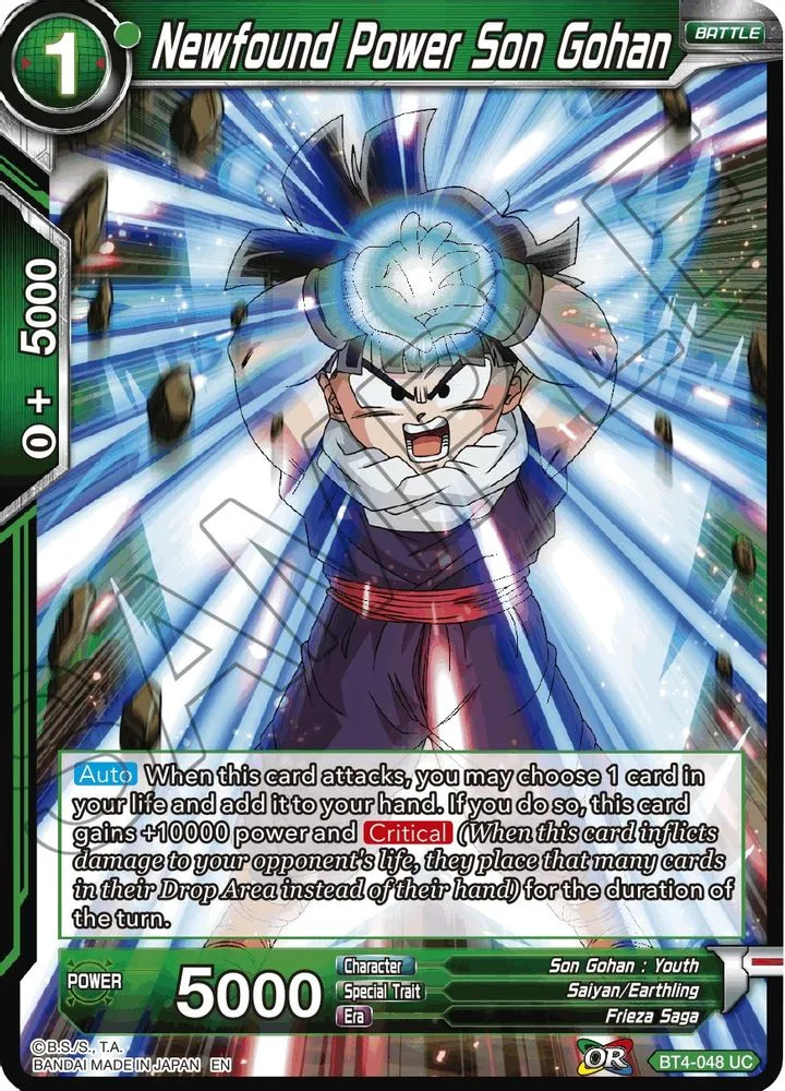 Newfound Power Son Gohan (Reprint)