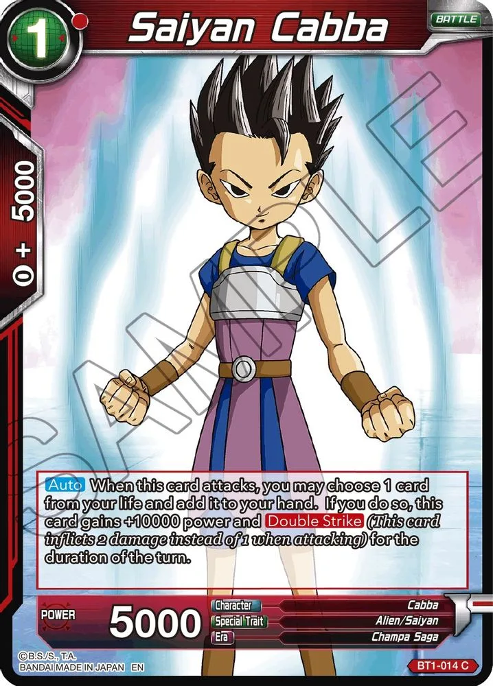 Saiyan Cabba (Origins 2019) (Reprint)