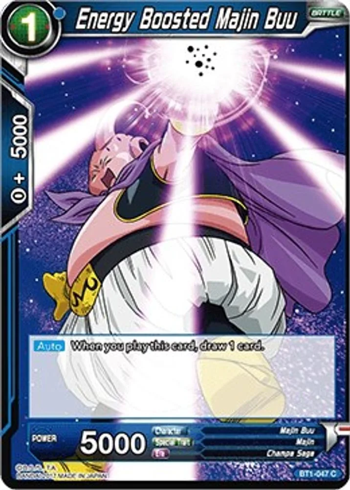 Energy Boosted Majin Buu