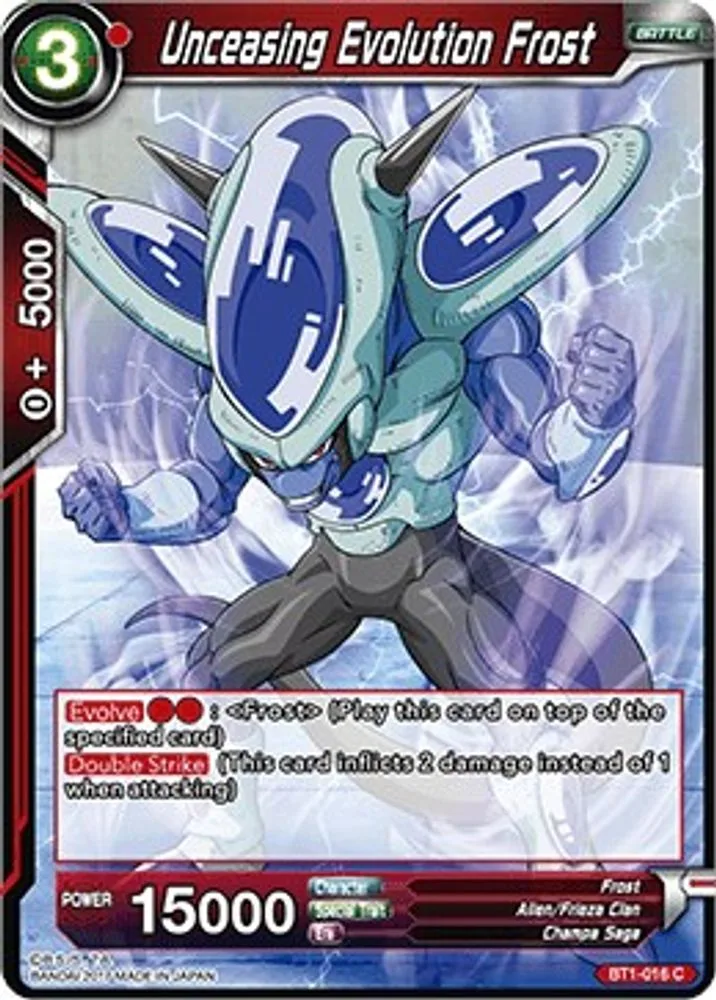 Unceasing Evolution Frost