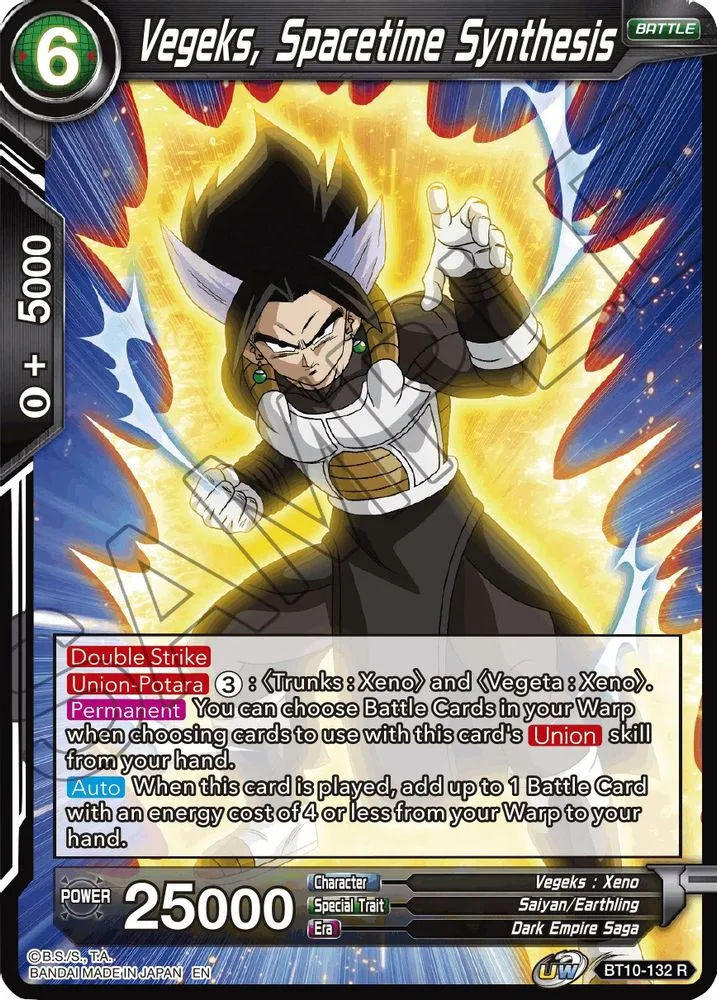 Vegeks, Spacetime Synthesis